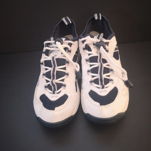 Ryka Aqua Performance Nitracel Light Ladies Size 8M Navy & White Water Shoes - Picture 6 of 10
